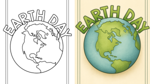 earth day coloring pages
