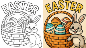 easter coloring pages