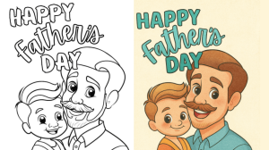 fathers day coloring pages