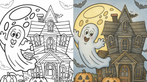 halloween coloring pages