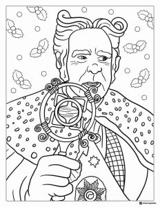 Mayor Augustus Maywho Coloring Page