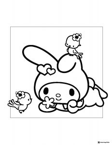 My Melody Talks to the Birds Col