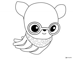 Octonauts Inkling Coloring Page