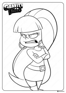 Pacifica Northwest Coloring Page angry