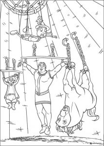 Puss Donkey Prince Charming Pinocchio tied up