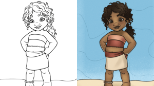moana 2 coloring page