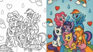 my little pony coloring pages