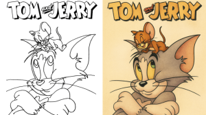 tom and jerry coloring pages
